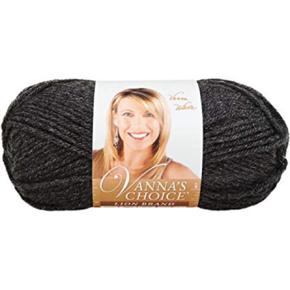 New 8 skeins 100% premium acrylic dark grey